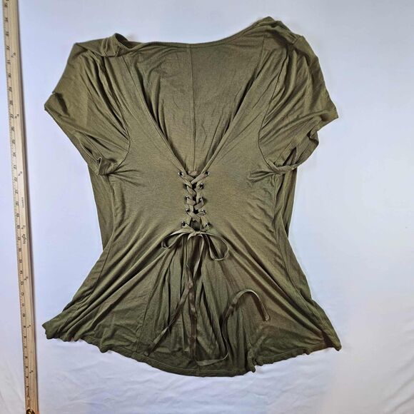 Set of 2 Lane Bryant Corset Back Tops Size 18/20 - Picture 7 of 13